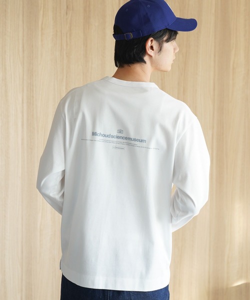 GLOBAL WORK(グローバルワーク)の「リッチクリーンTEEプリント/長袖/147181(Tシャツ/カットソー・メンズ・チャコールグレー/ホワイト系その他5/ホワイト系その他6/ホワイト系その他7/グレー系その他2/グレー系その他3/その他1/ホワイト系その他2/ホワイト系その他4/グレー系その他4/ホワイト系その他3/グレー・X-LARGE/SMALL/MEDIUM/LARGE/3XL/XX-LARGE/X-SMALL)」の15枚目の写真