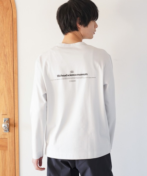 セール】リッチクリーンTEEプリント/長袖/147181（Tシャツ/カットソー