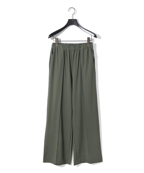 MIDIUMISOLID(ミディウミソリッド)の「MIDIUMISOLID for Ladies ストレッチストレートパンツ(その他パンツ・レディース・チャコールグレー/ブラック/グリーン・36/38)」の3枚目の写真