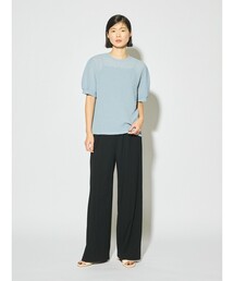 MIDIUMISOLID for Ladies ストレッチストレートパンツ