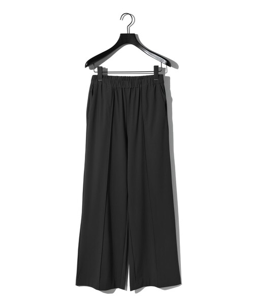 MIDIUMISOLID(ミディウミソリッド)の「MIDIUMISOLID for Ladies ストレッチストレートパンツ(その他パンツ・レディース・チャコールグレー/ブラック/グリーン・36/38)」の4枚目の写真