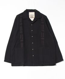 【Kahiko】SURF&Palms ディーンMEN'S開襟シャツ
