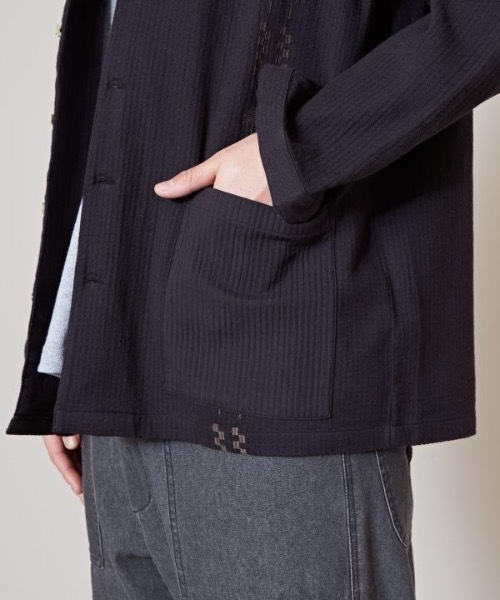 Kahiko(カヒコ)の「【Kahiko】SURF&Palms ディーンMEN'S開襟シャツ(シャツ/ブラウス・メンズ・ブラック/ブラウン/ベージュ・FREE)」の6枚目の写真
