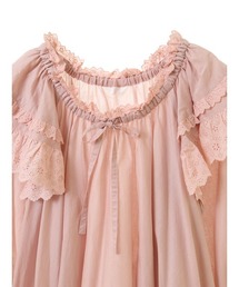 R51 ☆ピンクハウス レースが素敵なチュニック(黒) 黒バレリーナテディチュニック - ピンクハウス通販｜リサイクル