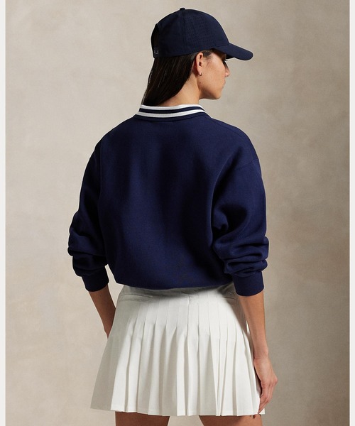 Polo ベア フリース ロングスリーブ ポロシャツ（ポロシャツ