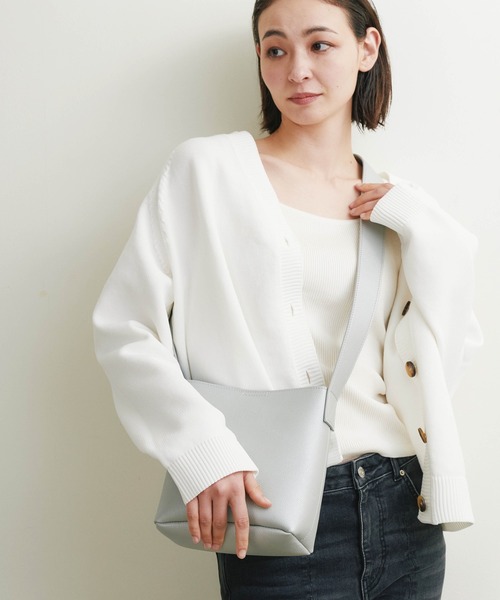 Magine(マージン)の「【SELECT】EM:A5 トゥズ ショルダーバッグ 軽量約300g(ショルダーバッグ・メンズ・シルバー/ブラック/ベージュ・FREE)」の8枚目の写真
