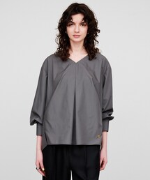 cloenc | 【手洗い可/通勤】タックフォルムブラウス(シャツ/ブラウス)