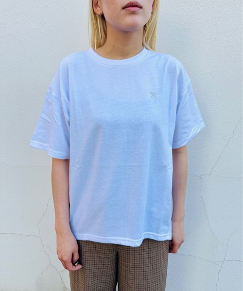 Arnie Arnold Palmer(アーニーアーノルドパーマー)の「Arnie Arnold Palmer / arnie 天竺コクーンシルエットTシャツ / 8051574(Tシャツ/カットソー・レディース・ホワイト/ピンク/チャコールグレー・LARGE/MEDIUM)」の1枚目の写真