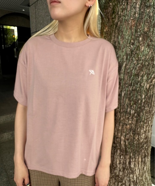 Arnie Arnold Palmer(アーニーアーノルドパーマー)の「Arnie Arnold Palmer / arnie 天竺コクーンシルエットTシャツ / 8051574(Tシャツ/カットソー・レディース・ホワイト/ピンク/チャコールグレー・LARGE/MEDIUM)」の3枚目の写真