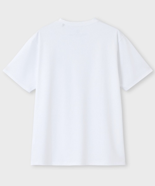 Psycho Bunny（サイコバニー）の「[WEB限定]シルケットスムース クルーネック Tシャツ（Tシャツ/カットソー・メンズ・ホワイト/グレー/カーキブラウン/ブラック/ネイビー・X-LARGE/LARGE/MEDIUM/SMALL）」の10枚目の写真