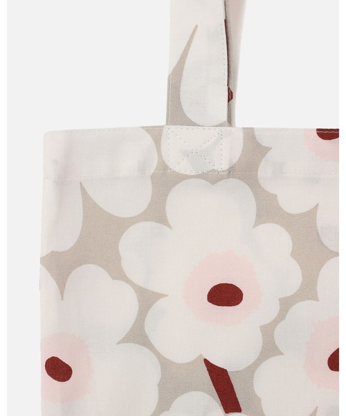 marimekko（マリメッコ）の「【JAPAN EXCLUSIVE】Mini Unikko /tote bag 32x33cm（トートバッグ・レディース・ベージュ・FREE）」の3枚目の写真