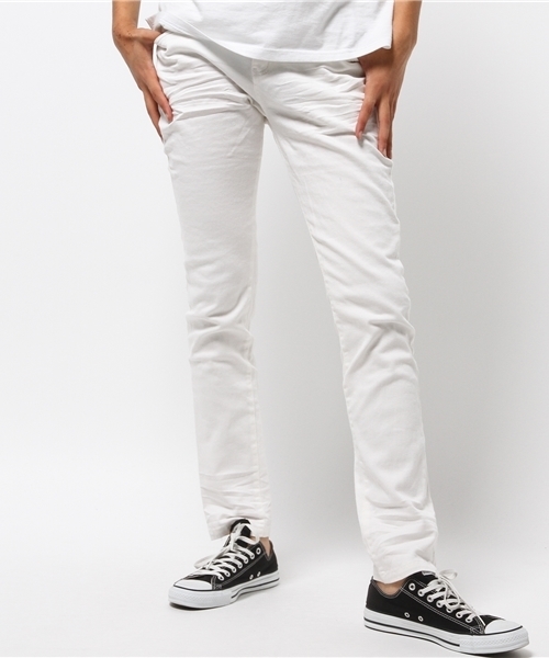 VENCEEXCHANGE（ヴァンスエクスチェンジ）の「ストレッチツイルカラーパンツ （その他パンツ・メンズ・ダークグリーン/ブラック/オフホワイト・LARGE/MEDIUM/SMALL）」の2枚目の写真