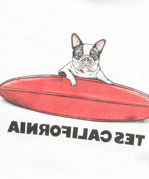 The Endless Summer（エンドレスサマー）の「TES BUHI SURFER T-SHIRT / Tシャツ（Tシャツ/カットソー・メンズ・グレー/アイボリー/ホワイト/ベージュ・SMALL/MEDIUM/LARGE/X-LARGE/XX-LARGE）」の14枚目の写真