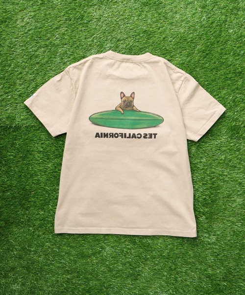 The Endless Summer（エンドレスサマー）の「TES BUHI SURFER T-SHIRT / Tシャツ（Tシャツ/カットソー・メンズ・グレー/アイボリー/ホワイト/ベージュ・SMALL/MEDIUM/LARGE/X-LARGE/XX-LARGE）」の21枚目の写真