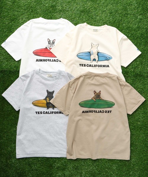 TES BUHI SURFER T-SHIRT / Tシャツ（Tシャツ/カットソー）｜The