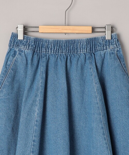 Dickies（ディッキーズ）の「【WEB限定】Dickies（ディッキーズ）イージーフレアスカート（デニム）（スカート・レディース・コバルトブルー・M/L）」の10枚目の写真