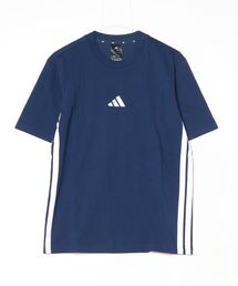 アディダス adidas エッセンシャルズ スリーストライプス シングルジャージー半袖Tシャツ