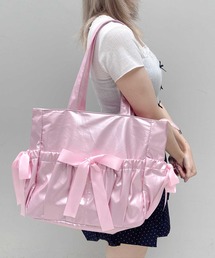 推し活さぽちゃん（オシカツサポチャン）の「サテンリボン痛バッグ（トートバッグ）」