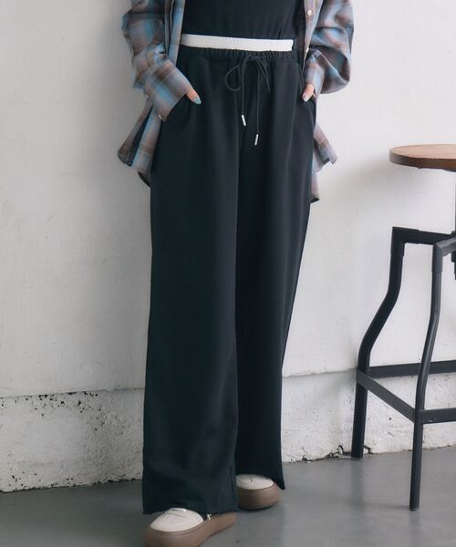 RETRO GIRL(レトロガール)の「スウェットパンツ(スウェットパンツ・レディース・ホワイト系その他/ブラック/ナチュラル・FREE)」の1枚目の写真