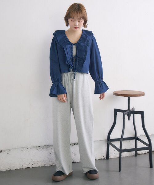RETRO GIRL(レトロガール)の「スウェットパンツ(スウェットパンツ・レディース・ホワイト系その他/ブラック/ナチュラル・FREE)」の11枚目の写真