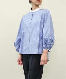 Virca（ヴィルカ）の「2WAYフリル袖ブラウス（Tシャツ/カットソー）」