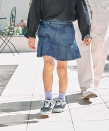 FOUND GOOD（ファウンドグッド）の「G/デニムプリーツSK（スカート）」