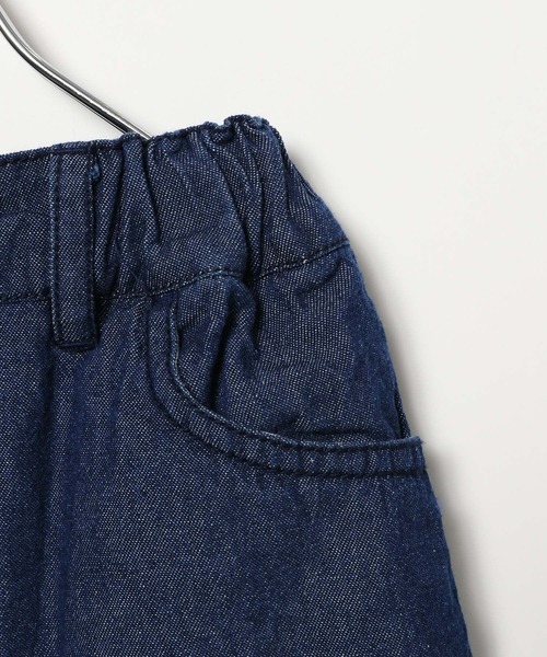 FOUND GOOD（ファウンドグッド）の「G/デニムプリーツSK（スカート・キッズ・ブルー系5/ネイビー・120cm/150cm/130cm/140cm）」の12枚目の写真