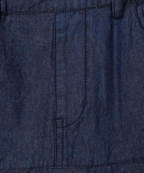 FOUND GOOD（ファウンドグッド）の「G/デニムプリーツSK（スカート・キッズ・ブルー系5/ネイビー・120cm/150cm/130cm/140cm）」の14枚目の写真