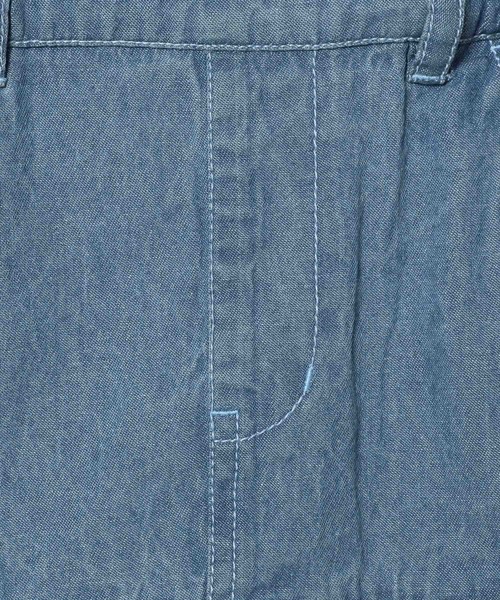 FOUND GOOD（ファウンドグッド）の「G/デニムプリーツSK（スカート・キッズ・ブルー系5/ネイビー・120cm/150cm/130cm/140cm）」の17枚目の写真