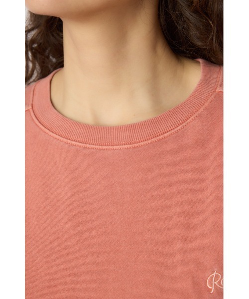 RODEO CROWNS WIDE BOWL（ロデオクラウンズワイドボウル）の「ピグメントバック切替トップス（その他トップス・レディース・クリアレッド/アイボリー/ブラック/サックスブルー・FREE）」の17枚目の写真