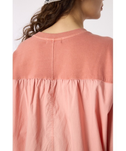 RODEO CROWNS WIDE BOWL（ロデオクラウンズワイドボウル）の「ピグメントバック切替トップス（その他トップス・レディース・クリアレッド/アイボリー/ブラック/サックスブルー・FREE）」の19枚目の写真