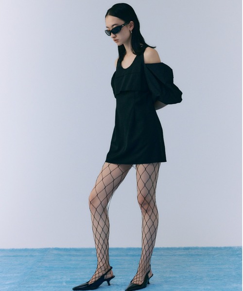 セール】VOLUME SLEEVE LONG TOP/ボリュームスリーブロング