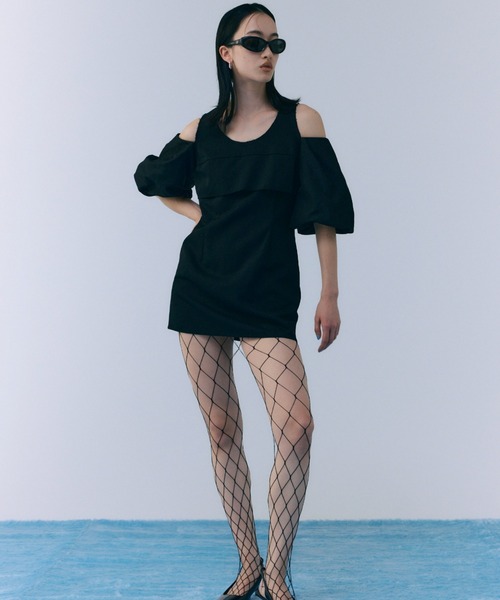 ブラウス シャツ VOLUME SLEEVE LONG TOP/ボリュームスリーブロングトップ レディース セール】VOLUME SLEEVE LONG TOP/ボリュームスリーブロング