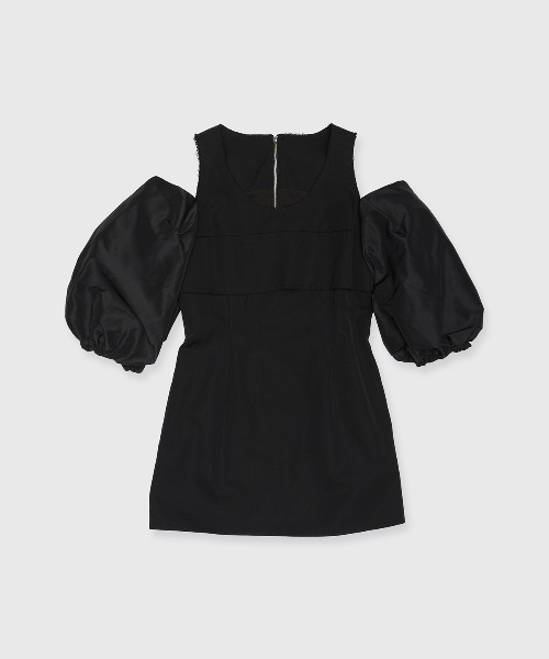 ブラウス シャツ VOLUME SLEEVE LONG TOP/ボリュームスリーブロングトップ レディース セール】VOLUME SLEEVE LONG TOP/ボリュームスリーブロング