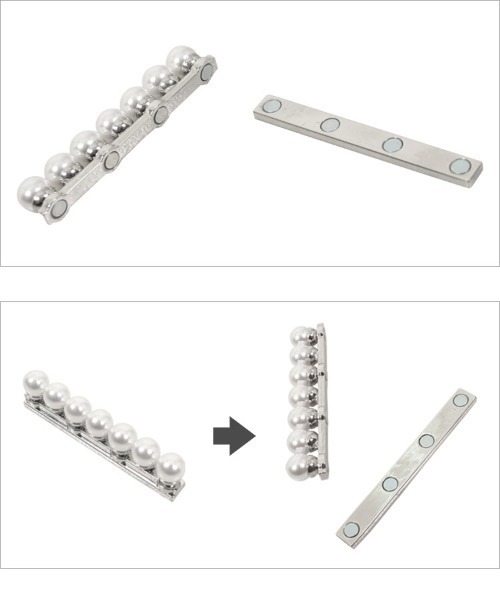 KOBE LETTUCE（コウベレタス）の「パールマグネットブローチ（ブローチ/コサージュ・レディース・ゴールド/シルバー・FREE）」の7枚目の写真