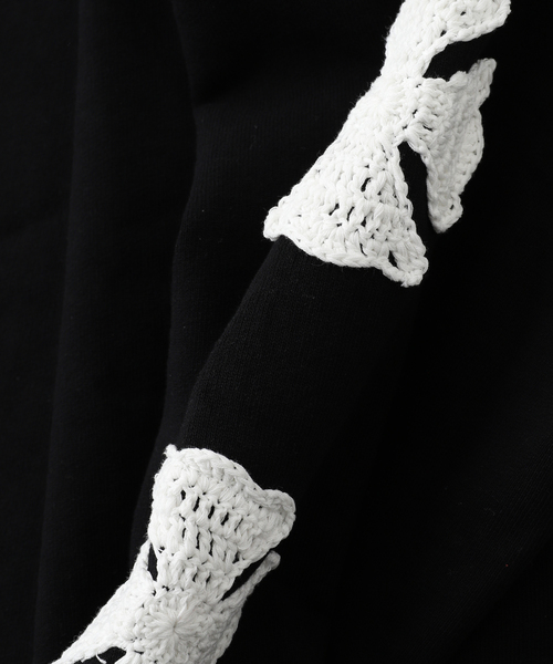 DISCOVERED/ ディスカバード IRON CROSS CROCHET SWEAT（Tシャツ