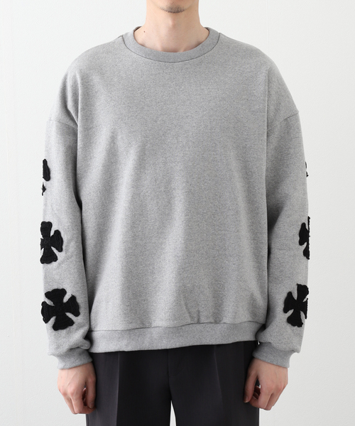 DISCOVERED/ ディスカバード IRON CROSS CROCHET SWEAT（Tシャツ