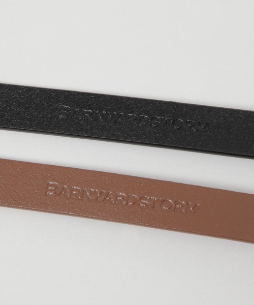BARNYARDSTORM(バンヤードストーム)の「BARNYARDSTORM / スライドBレザーベルト15(ベルト・レディース・ブラック/ブラウン・FREE)」の15枚目の写真