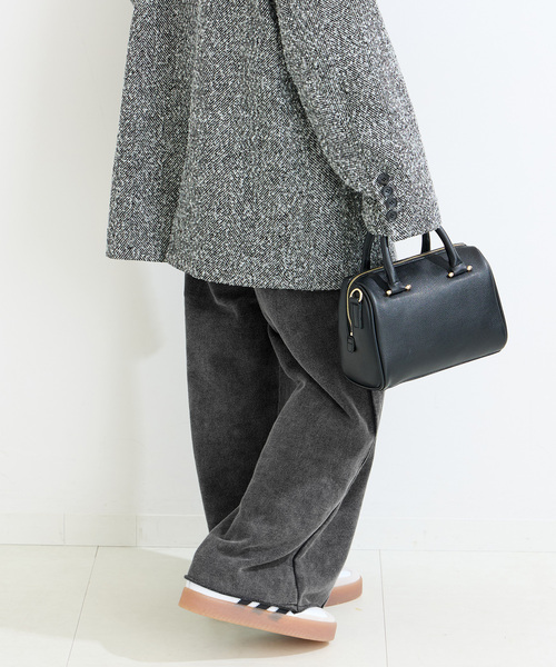 B.C STOCK（ベーセーストック）の「《追加3》ウォッシャブル / 裏毛センターシームスウェットパンツ（スウェットパンツ・レディース・チャコールグレー/ブラック系その他・FREE）」の7枚目の写真