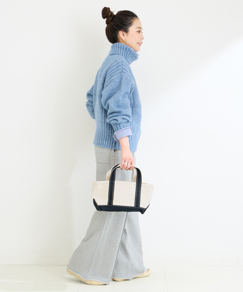 B.C STOCK（ベーセーストック）の「《追加3》ウォッシャブル / 裏毛センターシームスウェットパンツ（スウェットパンツ・レディース・チャコールグレー/ブラック系その他・FREE）」の21枚目の写真