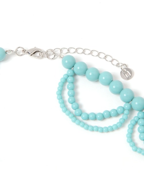 niko and...(ニコアンド)の「ビーズレース襟ネックレス(ネックレス・レディース・グレー/オレンジ/ブルー/ベージュ/ホワイト/レッド・0)」の15枚目の写真