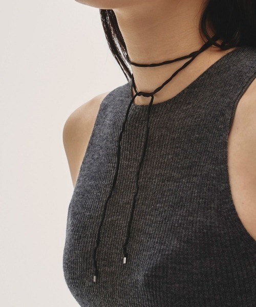 TODAYFUL（トゥデイフル）の「TODAYFUL　Silk Cord Choker シルクコードチョーカー/12510906（チョーカー・レディース・ブラック・ONE SIZE）」の10枚目の写真
