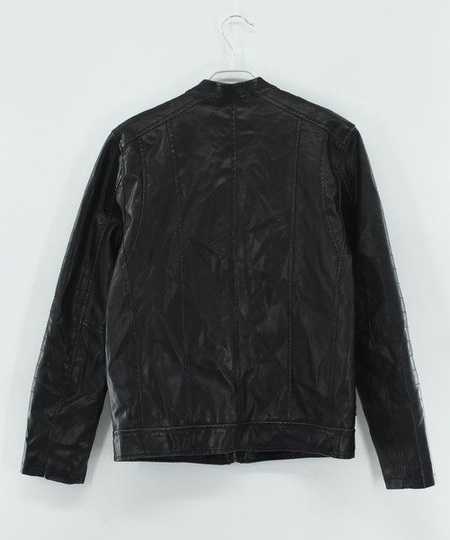 Levi's（リーバイス）の「【ヴィンテージ古着】Y2K Levi’s シングルライダース ジャケット（ライダースジャケット・メンズ・ブラック・SMALL）」の3枚目の写真