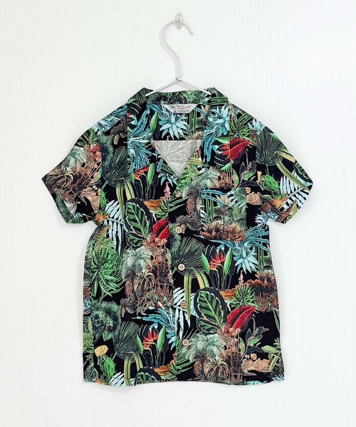 希少　キッズ　アロハ　シャツ　寿司　すし 90 95 ビンテージ アロハシャツ キッズ アバンティ Avanti SILK ALOHA SHIRTS 90