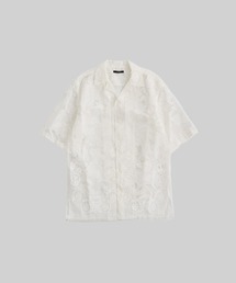 【TAAKK/ターク】OPEN COLLAR SHIRTS