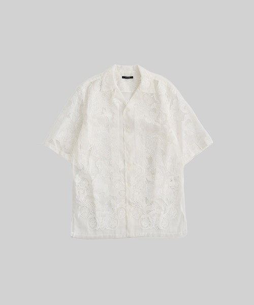 TAAKK/ターク】OPEN COLLAR SHIRTS（シャツ/ブラウス）｜TAAKK（ターク