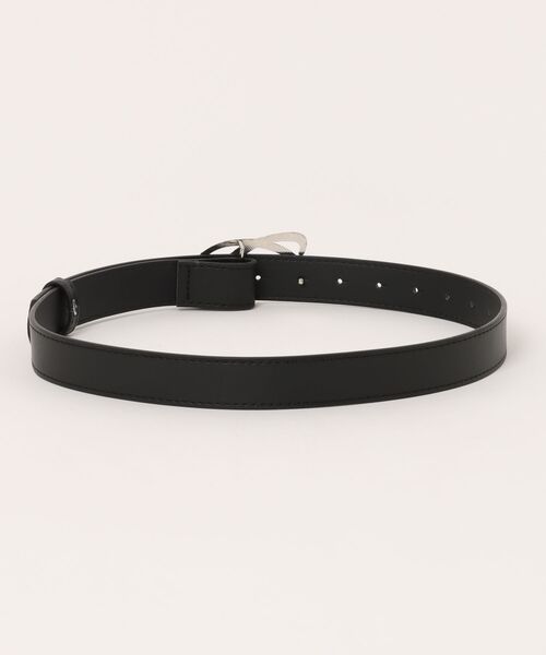 WESTSEA（ウエストシー）の「メタルバックル フェイクレザーベルト 個性的（ベルト・レディース・ブラック・FREE）」の6枚目の写真