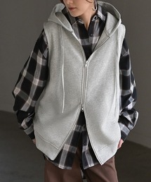 スウェット スウェット」に該当するベスト（グレー/灰色系