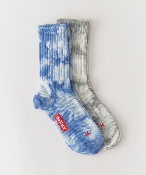 Healthknit(ヘルスニット)の「Healthknit/ヘルスニット タイダイ 靴下 2026新作 再入荷(ソックス/靴下・メンズ・ブルー/オレンジ・25-27/23-25)」の17枚目の写真