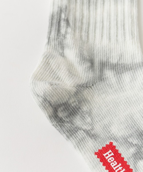 Healthknit(ヘルスニット)の「Healthknit/ヘルスニット タイダイ 靴下 2026新作 再入荷(ソックス/靴下・メンズ・ブルー/オレンジ・25-27/23-25)」の9枚目の写真